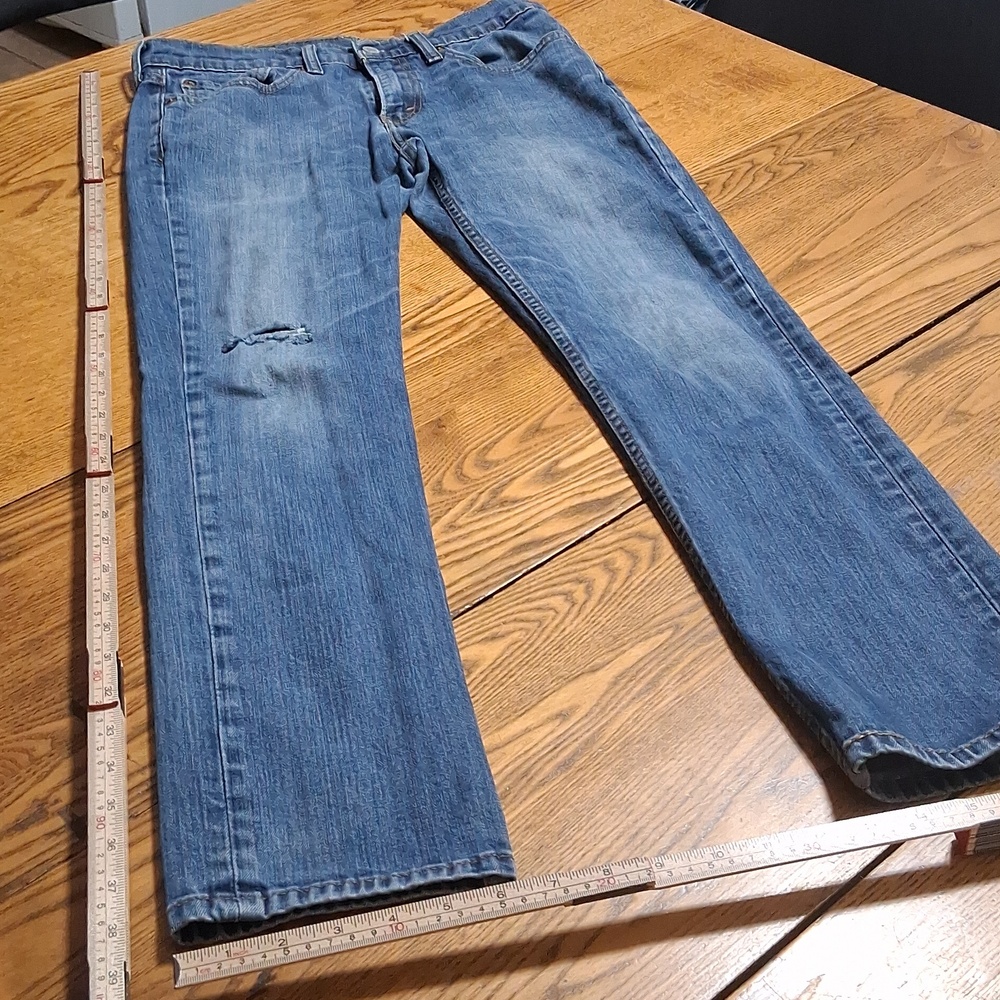 LEVI'S STRAUSS 511 Jeans Mens 31 X 30 BLUE STRAIGHT LEG ? Denim Used Pants